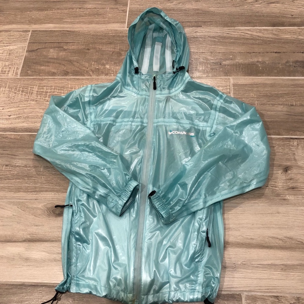 Teal Compass360 Rain Jacket